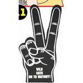 "V" for Victory Hand Foam Hand Mitt (22.5")